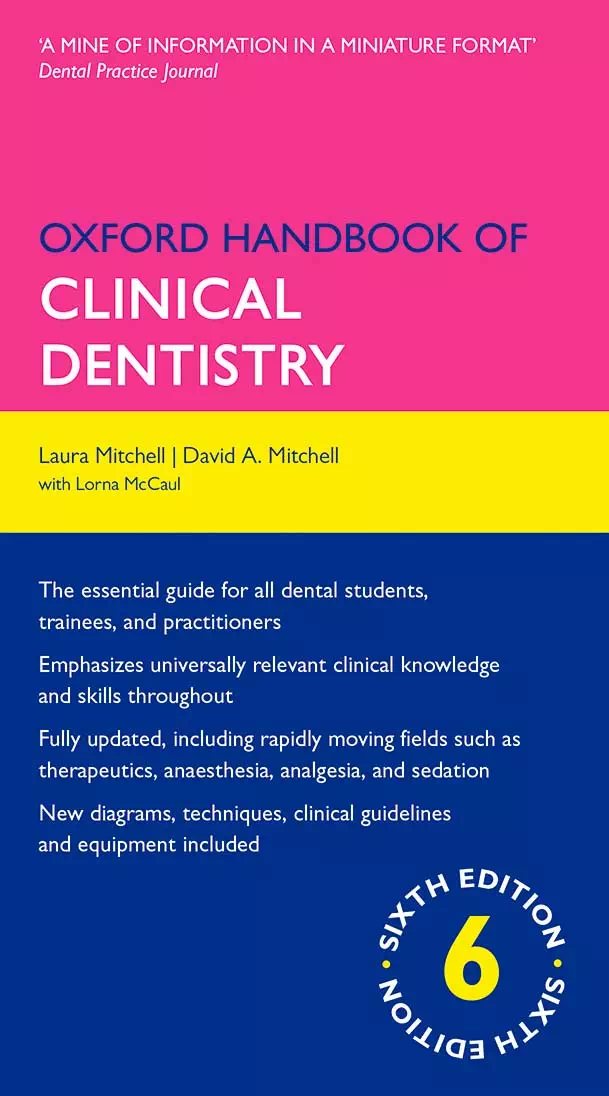 Oxford Handbook of Clinical Dentistry 6e - Laura Mitchell